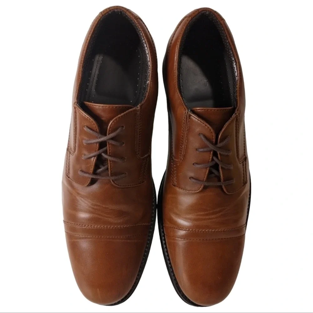 Dockers Men's Garfield‎ Lace-up Oxford Dress/Casual Shoes size 11M Maple